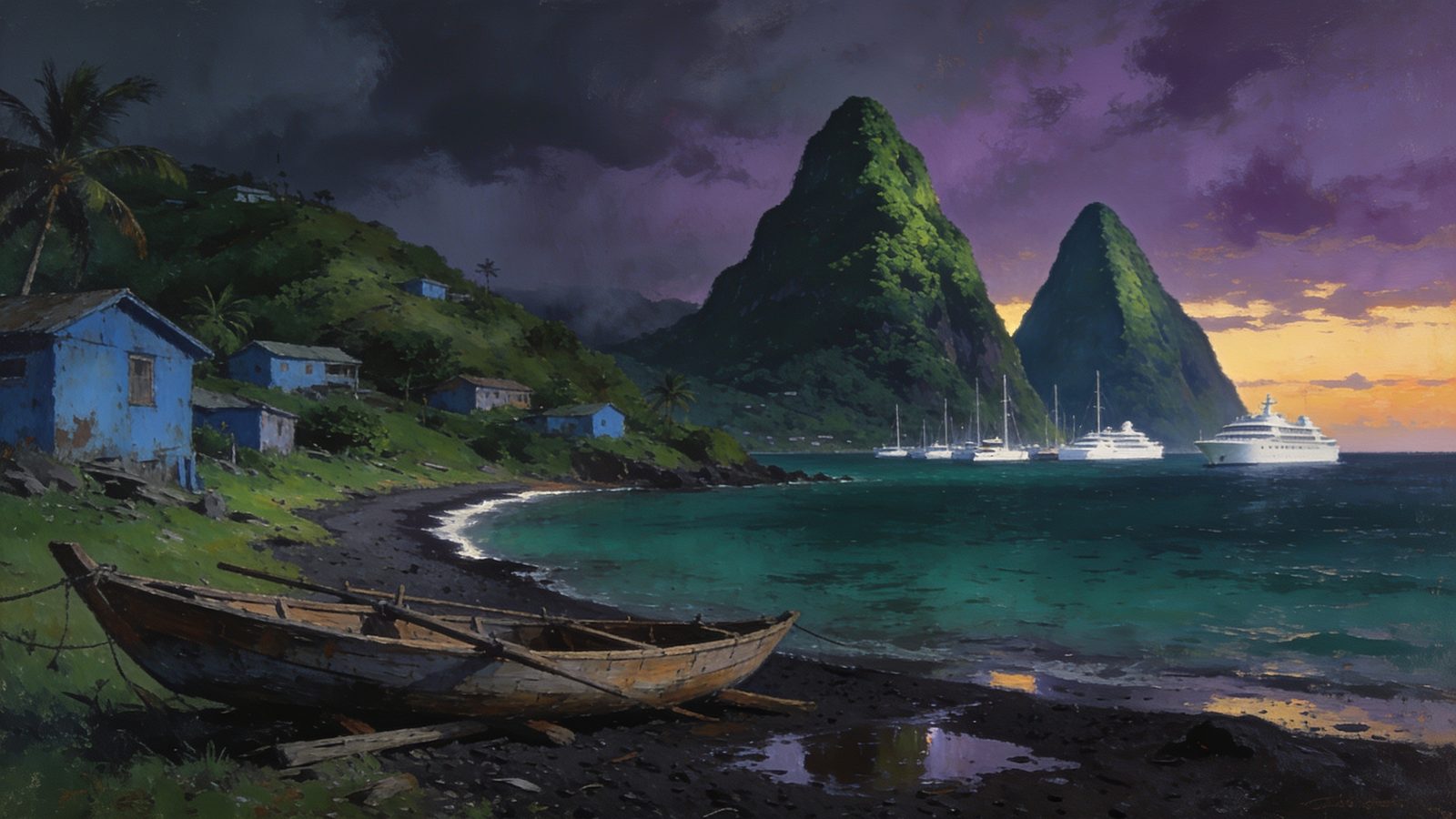 Why I Set Bellefond in Saint Lucia